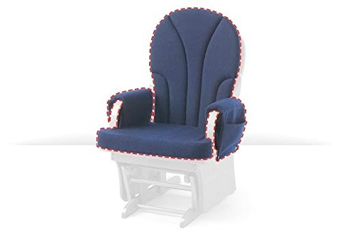 Foundations Lullaby Replacement Cushion Set, Navy