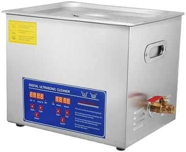 2L Ultrasonic Cleaner Machine - Digital Timer, Stainless Steel - Efficient Jewelry, Glasses, Watches & Bathroom Accessories Cleaner - Ideal for Home & Professional Use