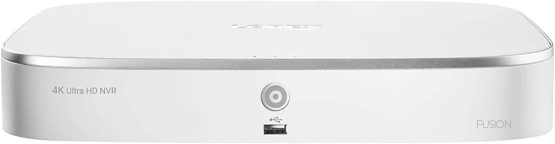 Lorex 4K 16 Camera Capable (8 Wired/8 Fusion WiFi) 2TB NVR System - Wired + Wireless Connectivity Capability, Remote Viewing, Local Storage & No Fees – Added Protection to Lorex Security Cameras