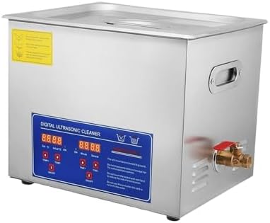 2L Ultrasonic Cleaning Machine - Digital Timer, Stainless Steel Jewelry Cleaner, Ideal for Glasses, Watches, Bathroom Accessories - Efficient Home & Professional Ultrasonic Cleaner