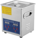 2L Ultrasonic Cleaning Machine - Digital Timer Stainless Steel Cleaner for Jewelry, Glasses, Watches & Bathroom Accessories - Efficient Professional & Home Ultrasonic Cleaner