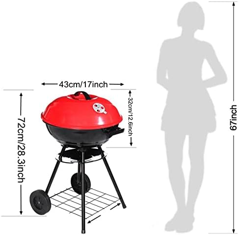 Charcoal Grills, Red