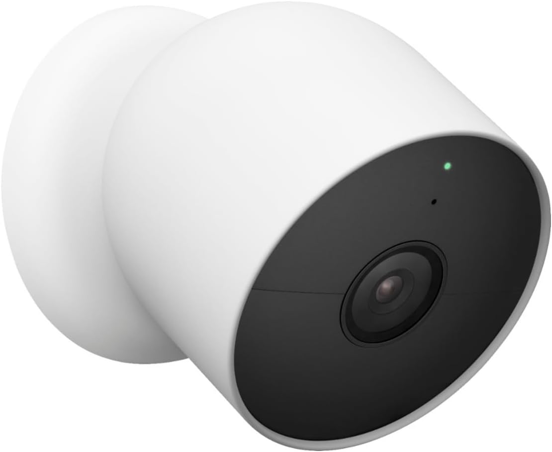 Google Nest Cam Outdoor or Indoor, Battery Wireless Camera - 2nd Gen (Single Camera - Wire Free)