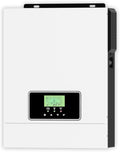 Y&H 3000W Solar Hybrid Inverter DC24V to AC230V, Off-Grid Pure Sine Wave Inverter with 80A MPPT Solar Charger + AC Charger,Max PV 3000W DC30-400V Input,fit for 24V Lead-Acid/Lithium Battery