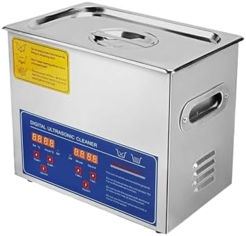 2L Ultrasonic Cleaner - Digital Timer Stainless Steel, Ideal for Jewelry, Glasses, Watches, Dental Tools - Powerful Ultrasonic Cleaning Machine for Home & Professional Use