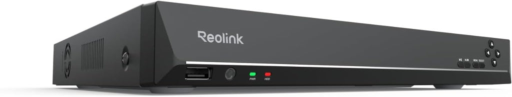 REOLINK 36CH Network Video Recorder for Home Security Camera System, No PoE Port, Requires Reolink PoE Switch, Integrated O/I Alarm System, Up to 48TB Storage, No HDD Included, RLN36