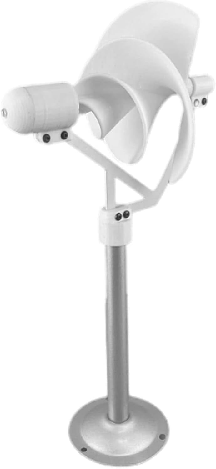 10W Micro Spiral Wind Turbine Generator Archimedes Rose Breeze Start Model For Home & Small Farm Silent Permanent Magnet Spiral Design(12v-2pcs)