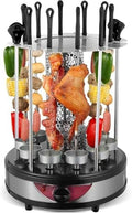 Electric Vertical Rotating BBQ Grill - Smokeless Automatic Rotisserie for Kebabs, Skewers & Roasts, Perfect for Home Parties, Outdoor Cooking (Size: 230mm)