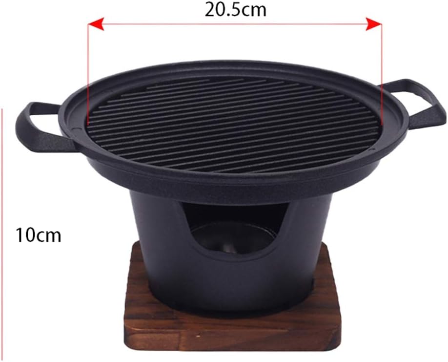 Creative One Person Cooking Oven Home Wooden e Alcohol Stove Gift Mini Barbecue Oven Grill Korean BBQ