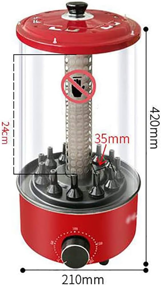 Electric Barbecue Grill Household Skewer Machine, Heightening Timing Electric Skewer Stove Automatic Rotation Smokeless Indoor Barbecue Electric Grill