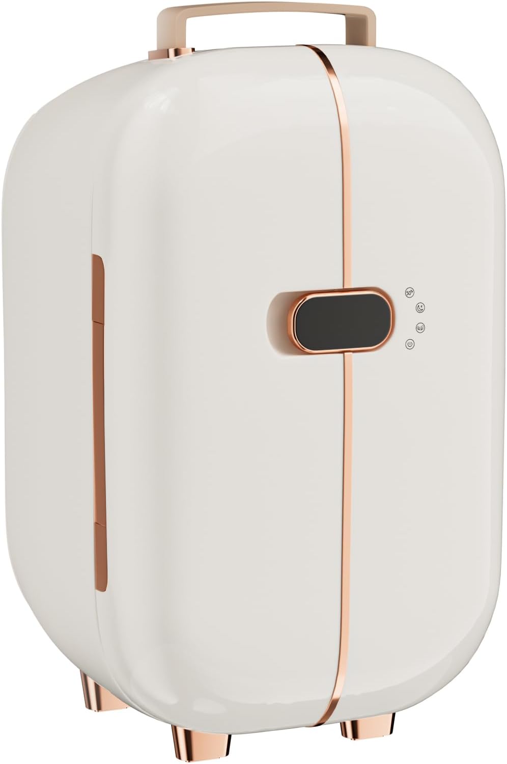 Portable Skincare Fridge, 3 Operating Modes with 360° Cycle Drying Mini Fridge, With 5 Door Racks, Low noice, Ideal for Makeup, Cosmetic Beauty, Skin Care