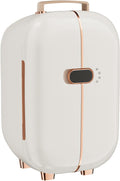 Portable Skincare Fridge, 3 Operating Modes with 360° Cycle Drying Mini Fridge, With 5 Door Racks, Low noice, Ideal for Makeup, Cosmetic Beauty, Skin Care