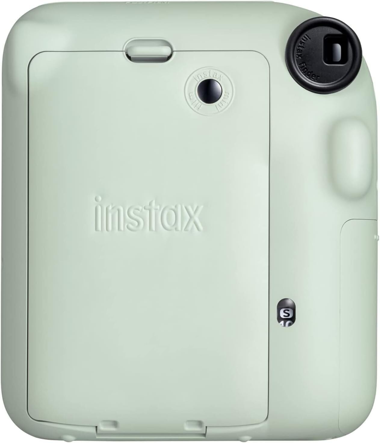 Fujifilm Instax Mini 12 Camera with Fujifilm Instant Mini Film (40 Sheets) Bundle with + Sunshine Photo Microfiber Cleaning Cloth (Mint Green)