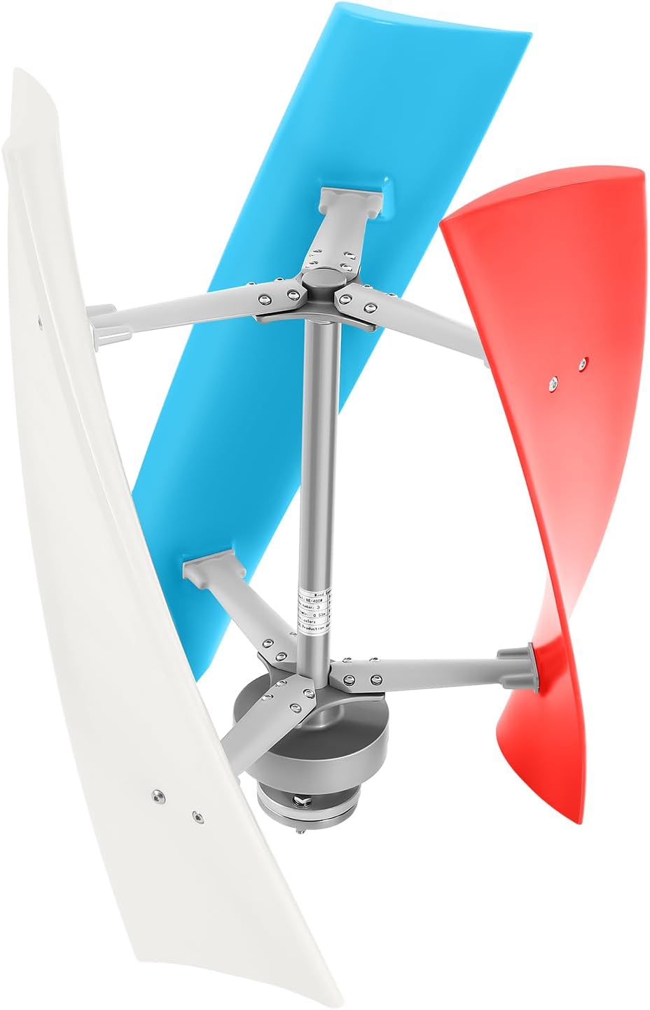400W Wind Turbine Generator Kit, 12V Vertical Helix Wind Power System with Controller, 3 Blades, for Marine, RV, Home, Outdoor Energy, Garden, Hybrid Solar Wind System, Portable, for DIY Users