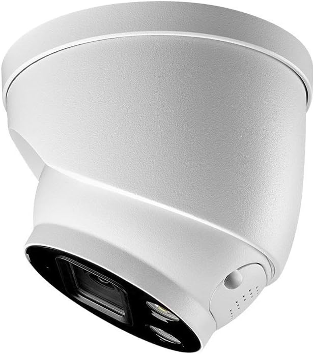 Lorex 4K Security Camera System, Ultra HD IP Indoor/Outdoor Wired POE Metal Dome Cameras and Smart Motion Detection, Active Deterrence Video Surveillance, 2TB 8 Channel NVR, 4 Cameras