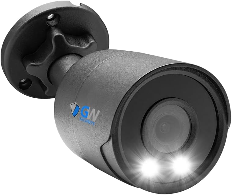 GW 4K Outdoor/Indoor Face Recognition/Human/Vehicle Detection Security Camera System, 32 Channel 12MP PoE NVR, 32 x 4K 8MP UltraHD Smart AI IP Microphone Bullet Camera, 24-7 Video & Audio Recording