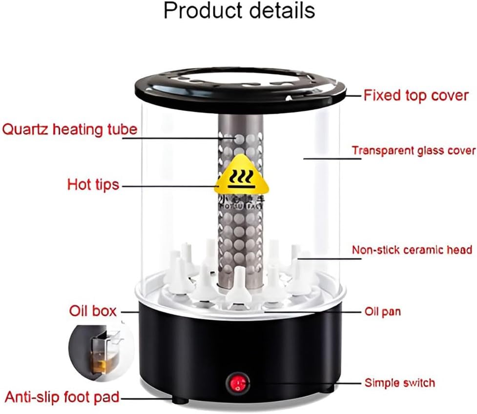 Vertical Barbecue Stove, Automatic Rotating Kebab Machine, Portable Electric Barbecue Grill, Included Oil Pan, Home Outdoor Travel Hiking Camping Convenient Barbecue