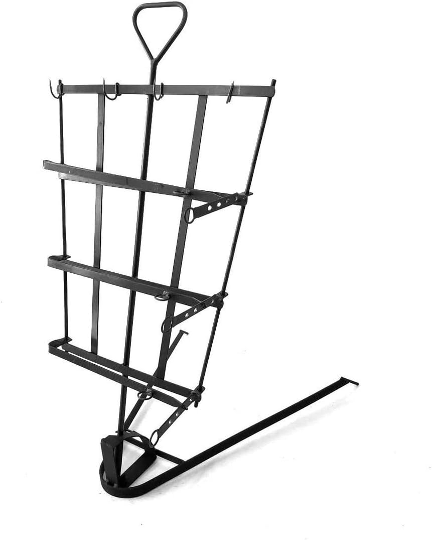 Heavy duty Iron Cross Argentinian asador grill Made in Argentina - Premium Argentine Grill - Parrilla Asado (40 in)