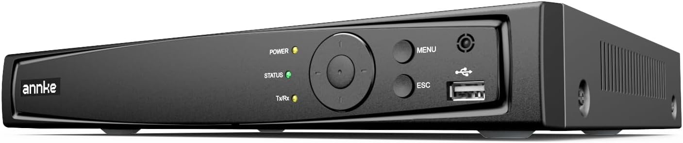 ANNKE 12MP 16CH NVR (4MP/5MP/8MP/12MP) POE Network Video Recorder for Home Security Camera System - Supports up to 16 x 12MP/4K IP Cameras, 24/7 Surveillance Recording, 4CH AI Features, No Hard Drive