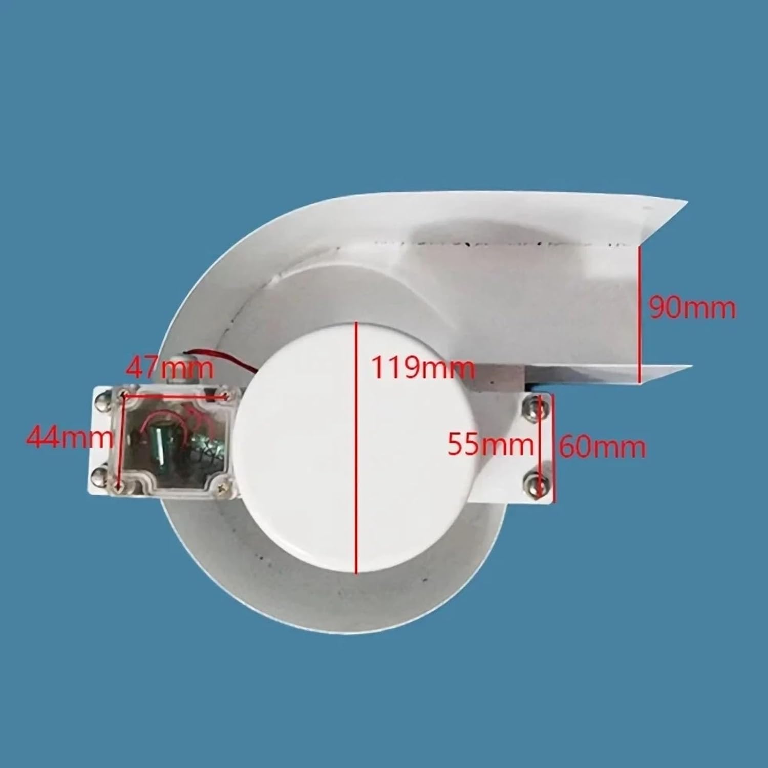 150W Micro Axial Flow Hydro Generator, Low Head Permanent Magnet Water Turbine Generator For Spiral Flow Hydropower Systems