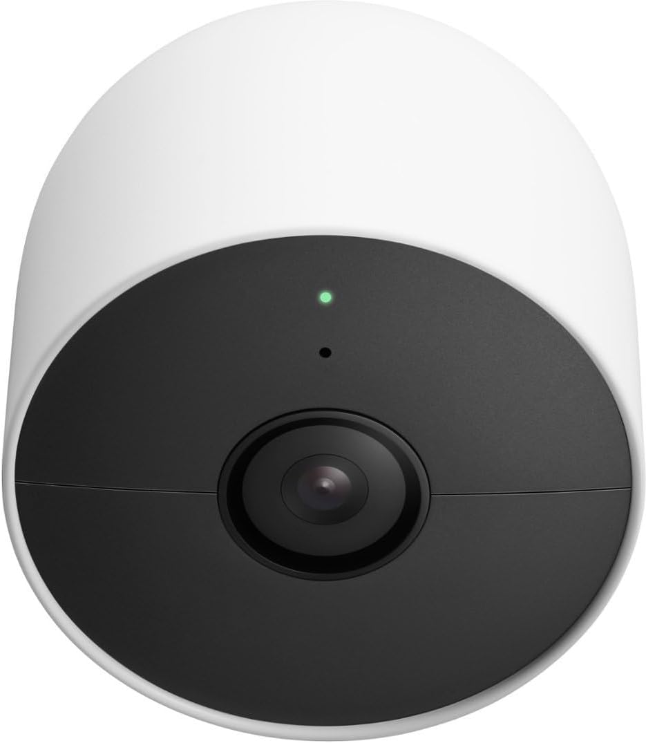 Google Nest Cam Outdoor or Indoor, Battery Wireless Camera - 2nd Gen (Single Camera - Wire Free)