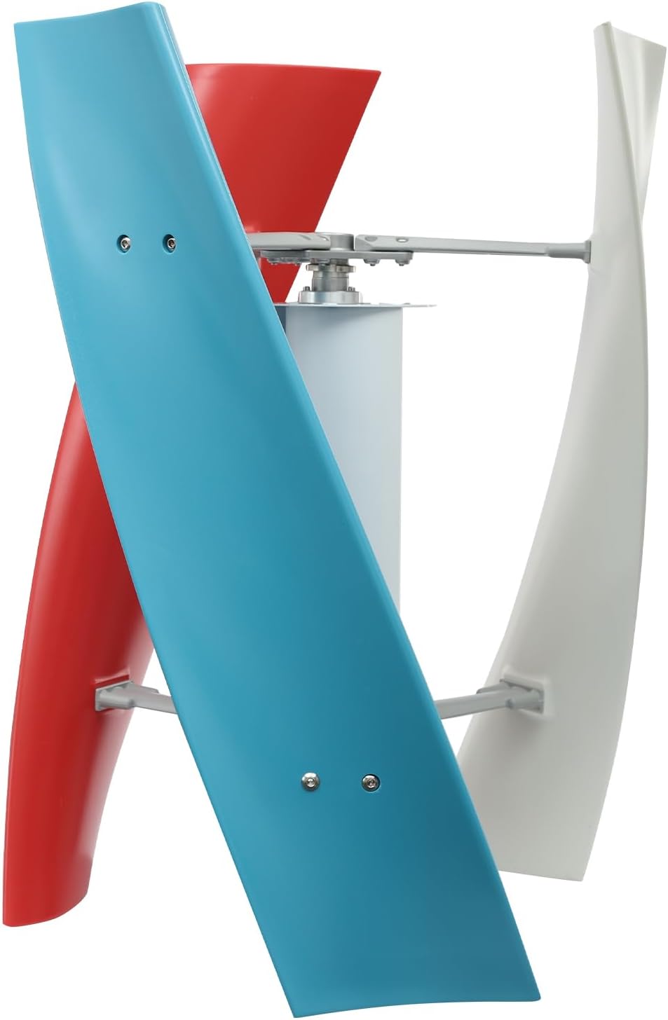 100W Vertical Wind Generator, 24V Output Wind Turbine with Controller, Aerodynamic Design, 3 Blades, Auto Windward Adjustment, Ideal for Boats, Gazebos and Mobile Homes (24V)