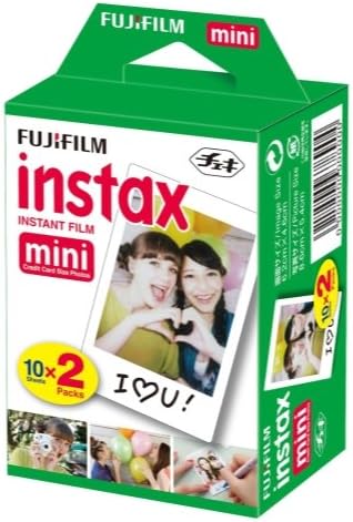 Fujifilm INSTAX Mini Instant Film 9 Pack (90 Films) for All fujifilm Mini Instant Cameras - Photo Album - Microfiber Cloth - ~ Gift Packaging ~