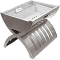 IRYZE Portable Charcoal Grill Portable Charcoal Grill Tabletop BBQ Grill Folding Small Barbecue Grill for Outdoor Grilling Camping BBQ Grill for Outdoor