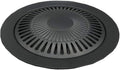 Non-Stick Korean BBQ Grills Round Pan Barbecue Grill for Outdoor Carbon Barbecue BBQ Accessories Tools Easy Clean