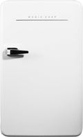 Magic Chef 17.5 in. 3.2 cu.ft. Retro Mini Refrigerator in White, without Freezer