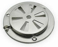 Adjustable BBQ Grill Smoker Exhaust Kitchen Vent Stove Air Damper Round Home Vents Replacement Part