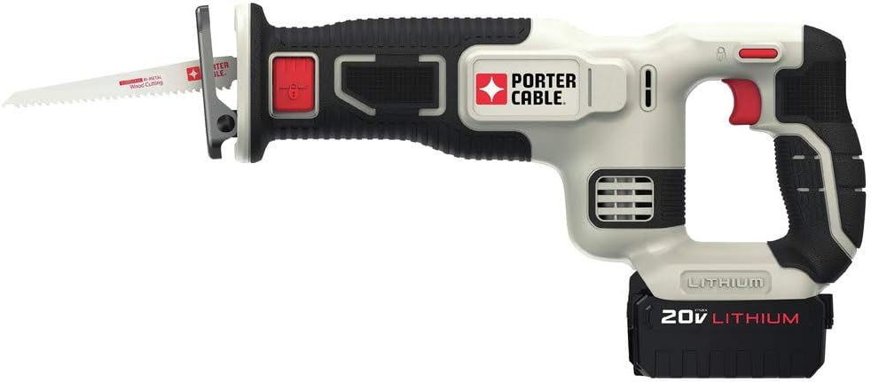 PORTER-CABLE 20V MAX Lithium Ion 8-Tool Set, 2 Batteries & Charger Included (PCCK6118)