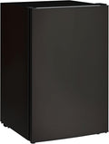 HOMCOM Mini Fridge with Freezer, 4.5 Cu.Ft Small Refrigerator with Adjustable Thermostat, Energy Efficient, Low Noise, Mini Refrigerator for Bedroom, Dorm, Office, Black