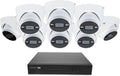 Swann AdvancedX™ Wired NVR 4K Security Camera System, 8 Channels, 8 PoE Dome Cameras Outdoor, 1TB HDD Storage, Color Night Vision, Smart AI Video Analytics/Alerts, Advanced Motion Detect