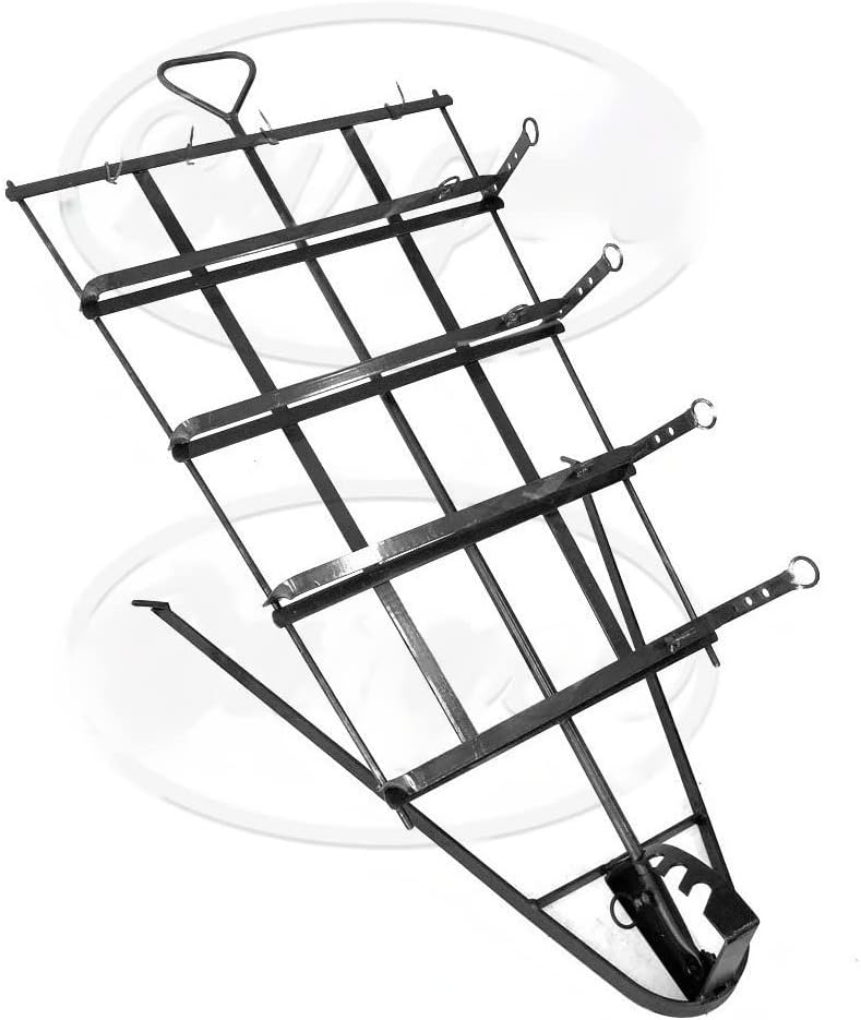 Heavy duty Iron Cross Argentinian asador grill Made in Argentina - Premium Argentine Grill - Parrilla Asado (48 in)