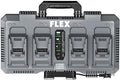 FLEX 24V 1120W 4-Port Simultaneous Lithium-Ion Battery Rapid Charger (280W Per Port) - FX0451-Z