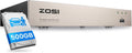 ZOSI 8CH 1080P Home Security DVR with 500GB Hard Drive, AI Human/Vehicle Detection, Remote Access, H.265+ Hybrid 4-in-1 Wired Surveillance DVR for HD-TVI, CVI, CVBS, AHD 960H/720P/1080P CCTV Cameras