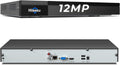 Hiseeu 12MP 32CH PoE NVR Network Video Recorder for Home Security Camera System, Work with 12MP/8MP/5MP/4MP/3MP/1080P PoE Security Camera, Motion Detect,24/7 Recording, Smart Playback, No Hard Drive