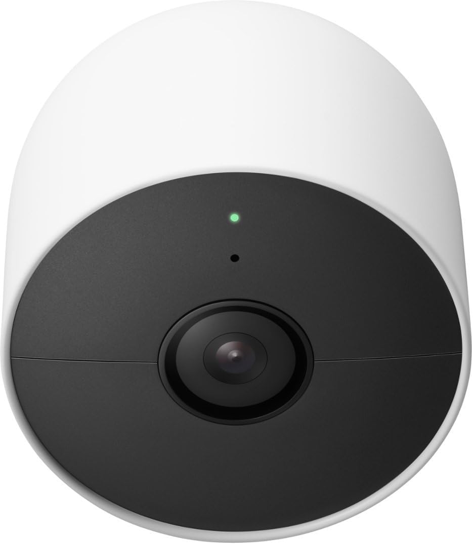 Google Nest Cam Outdoor or Indoor, Battery Wireless Camera - 2nd Gen (Single Camera - Wire Free)