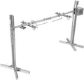 Electric BBQ Rotisserie Grill Kit, Stainless Steel 360° Rotate Heavy Duty Grill, 2.5r/min, Adjustable Bracket Height, Max Load 88.2lbs, for Roasting Chickens, Ducks, Sheep, Pigs