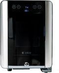 Terpkooler Essential Cooler Compact Portable Mini Fridge with Temp & Humidity Control, 3 USB Ports, Smoked Glass Shelves, Lockable UV Glass Door for Herbs, Oils, Cosmetics, and More