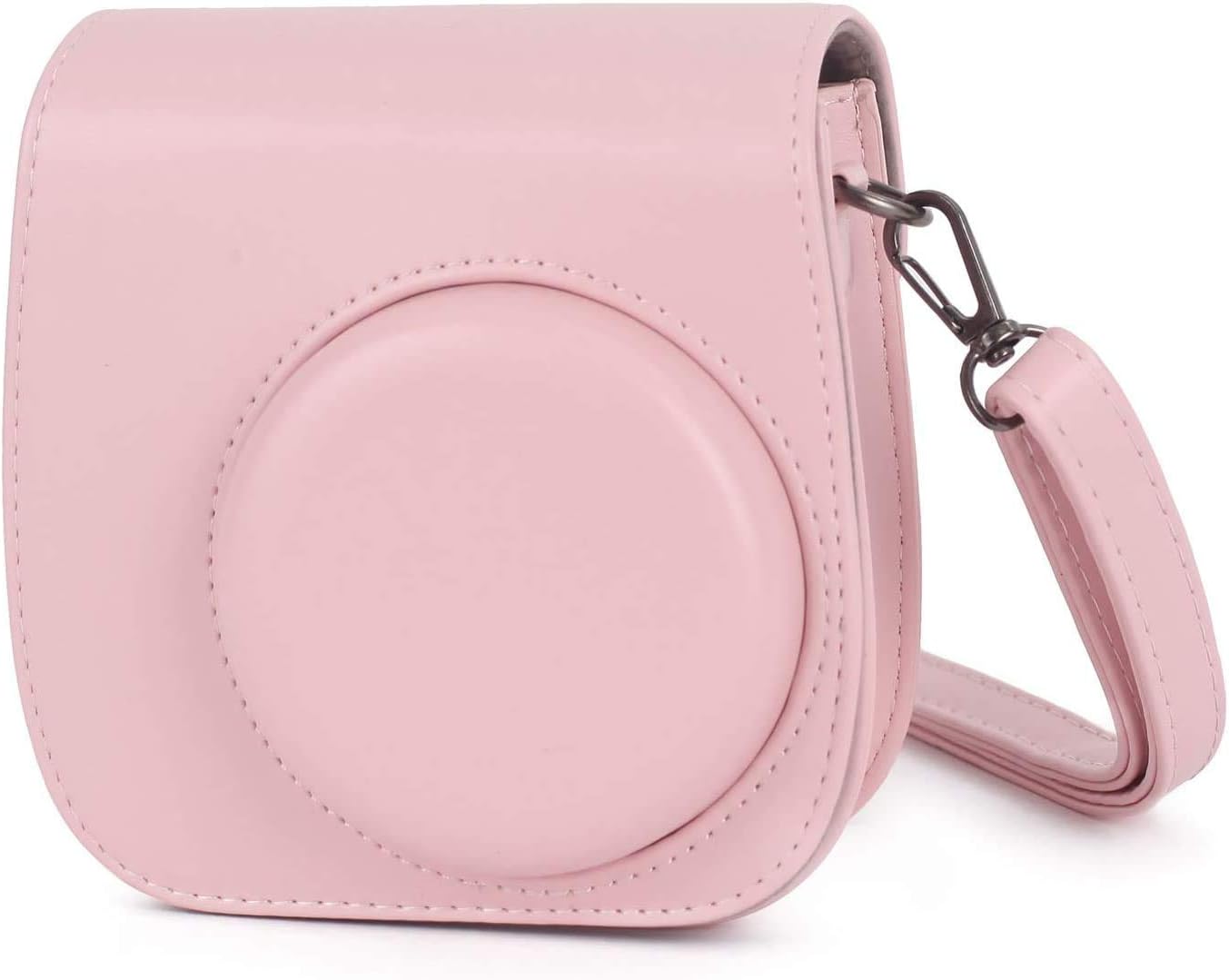 Fujifilm Instax Mini 12 Instant Camera + Pro Design Protective Case & Magnetic Lucite Frames, 20 Sheets (Blossom Pink)