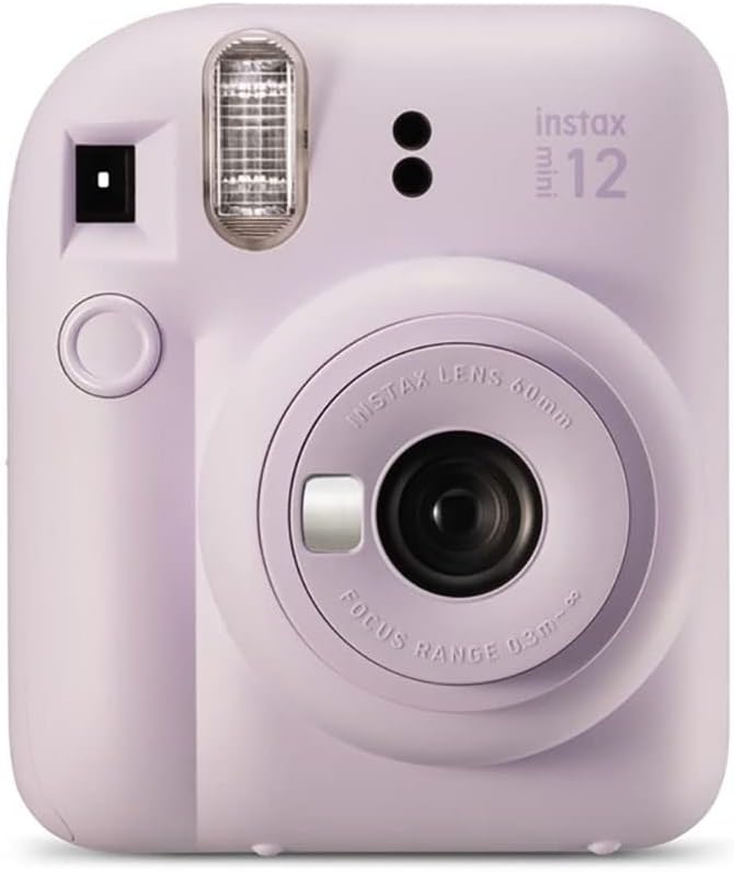 Fujifilm Instax Mini 12 Instant Camera with 40 Shot Film Pack - Lilac Purple