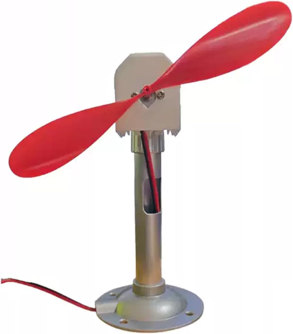 Wind Turbine DIY Generator Kit With Blades & LED Light – Mini Electric Motor Set For Student Science Projects & Physics Experiments(2 pcs)