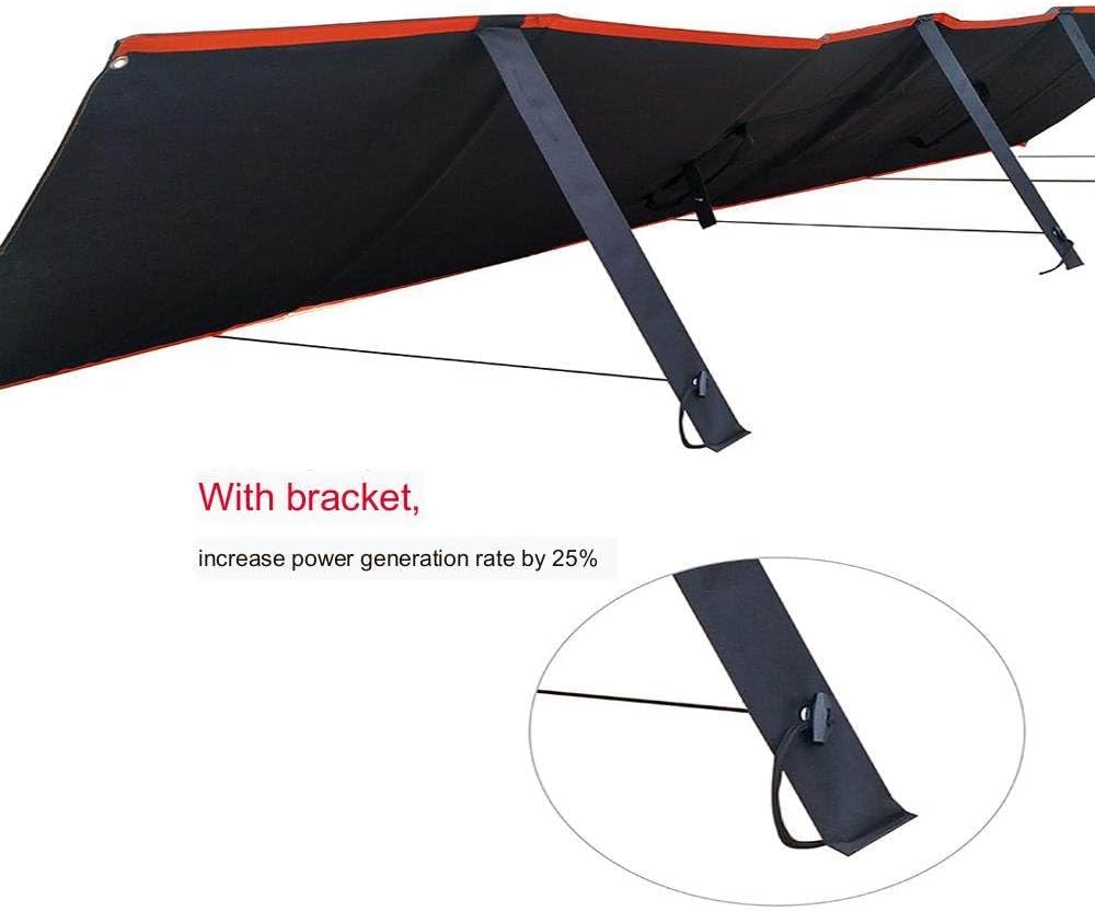 Portable Solar Panel 350W Monocrystalline Silicon Solar Charger Foldable Solar Panel for Laptop Generator Car Boat Rv Battery,300W