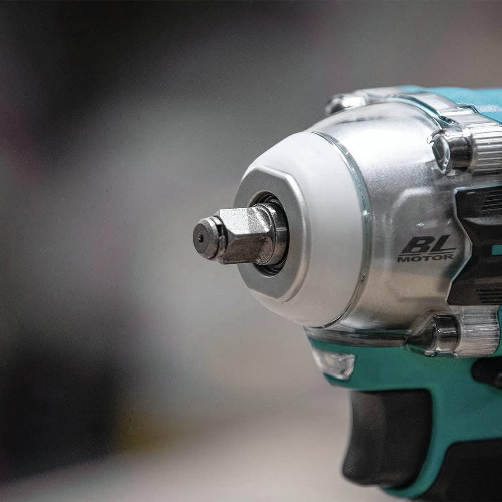 Makita XWT16Z 18V LXT® Lithium-Ion Brushless Cordless 4-Speed 3/8' Sq. Drive Impact Wrench w/Friction Ring Anvil, Tool Only