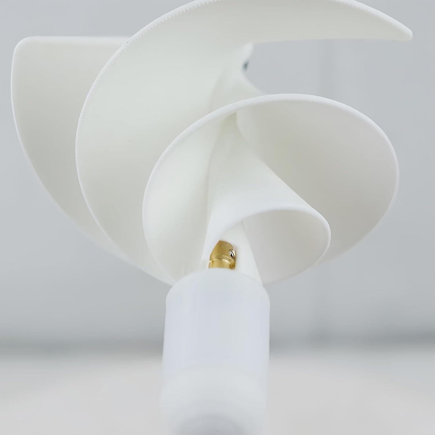 10W Micro Spiral Wind Turbine Generator, High-Efficiency DIY Breeze-Start Helical Generation Model Vertical Axis Wind Turbine Generator Model Permanent Magnet Power Model(5PCs)
