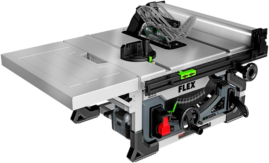 FLEX 24V Brushless Cordless 8-1/4-Inch Table Saw Tool Only, Battery and Charger Not Included - FX7211-Z