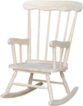 Rosebery Kids Traditional Solid Hardwood Rocking Chair, Natural Finish, 29.5' H x 20.47' W x 21.85' D, Durable Wooden Construction, Ready to Assemble, Perfect for Children's Room Seating