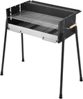 Portable Charcoal Grill Portable Charcoal Grill Outdoor Barbecue Grill Foldable Grill for Patio Garden Camping BBQ Grill for Outdoor